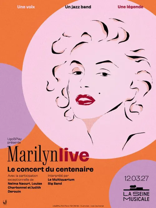 Affiche de Marilyn Live | Le concert du centenaire