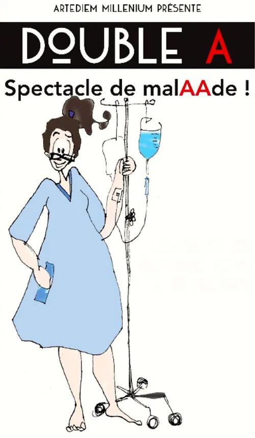 Affiche de Double A dans Spectacle de MalAAde