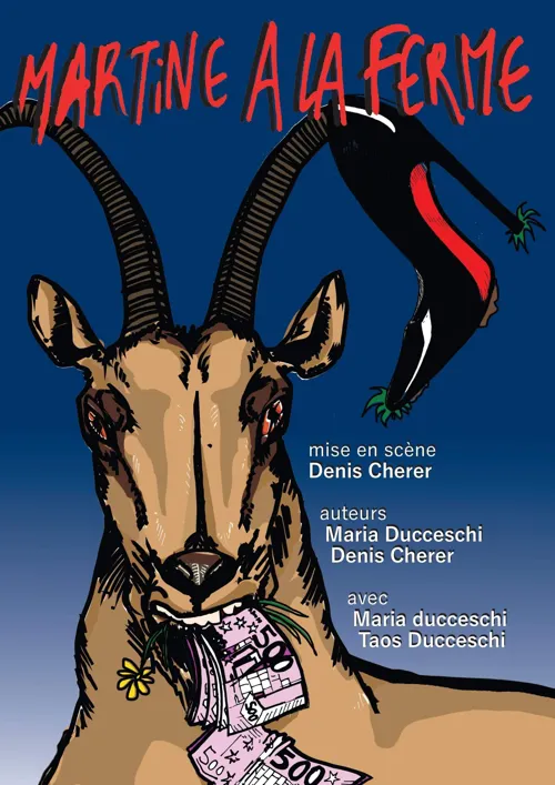 Affiche de Martine à la ferme