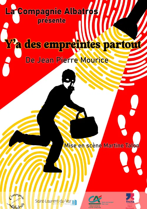Affiche de Y'a des empreintes partout
