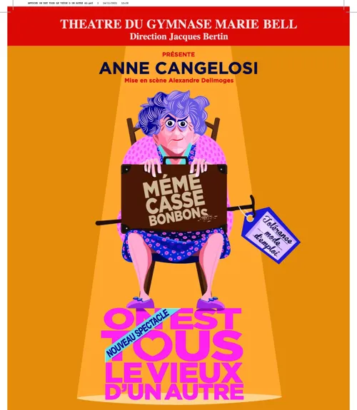 Affiche de Anne Cangelosi dans On est tous le vieux d'un autre