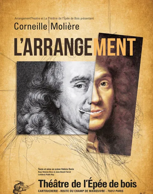 Affiche de Corneille Molière - L'arrangement