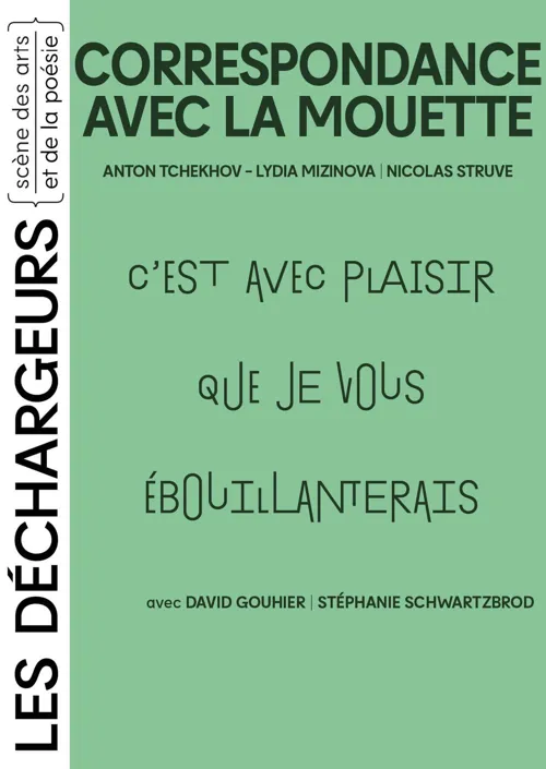 Affiche de Correspondance avec la mouette