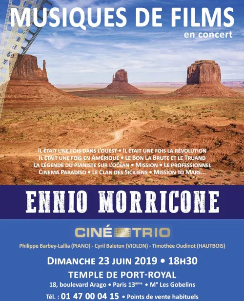 Affiche de Ciné-Trio Concert #41