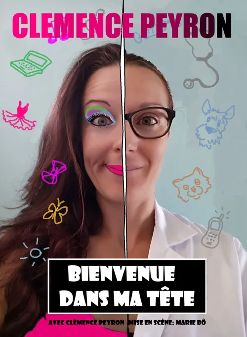 Affiche de Clémence Peyron dans Bienvenue dans ma tête