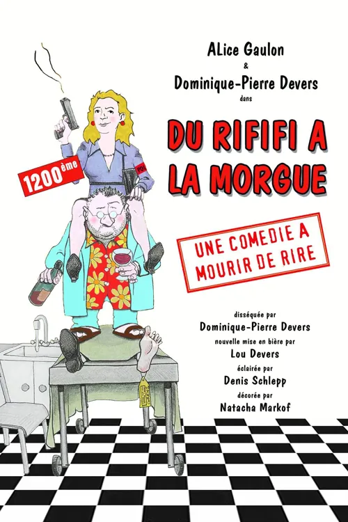 Affiche de Du rififi à la morgue