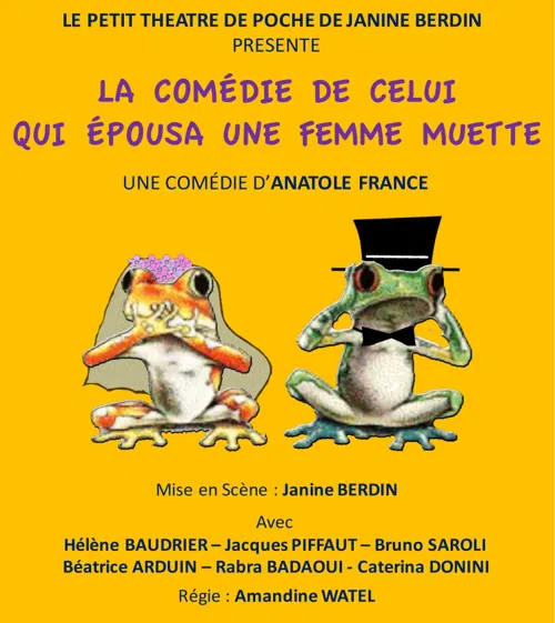 Affiche de La comédie de celui qui épousa une femme muette