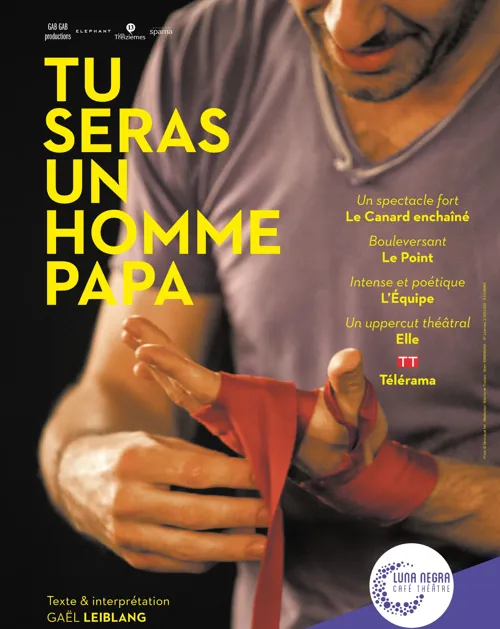 Affiche de Tu seras un homme, papa