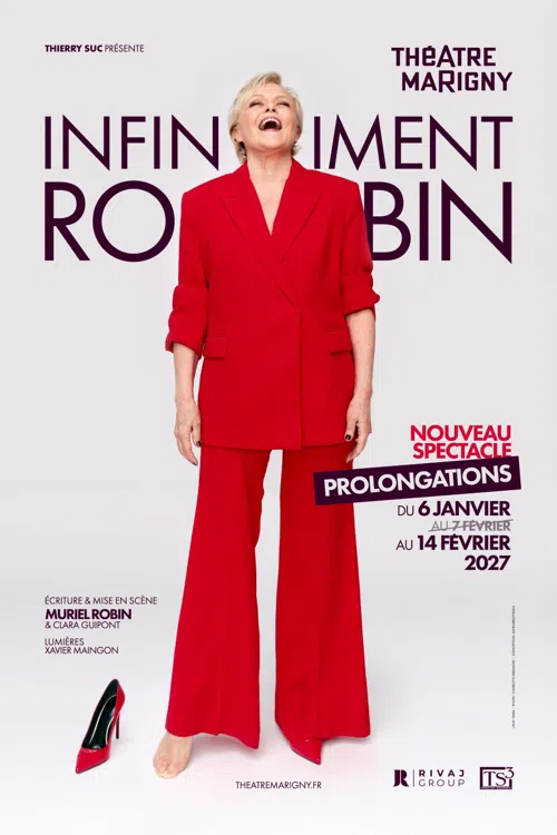 Affiche de Muriel Robin dans Infiniment Robin