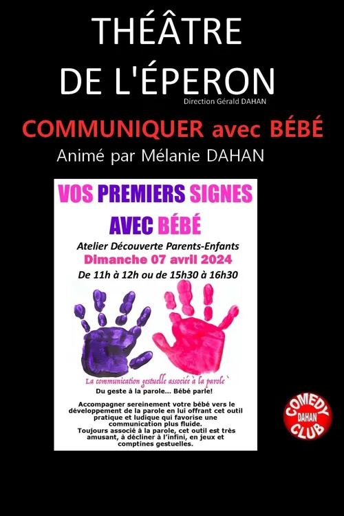 Affiche de Atelier : Vos premiers signes avec Bébé