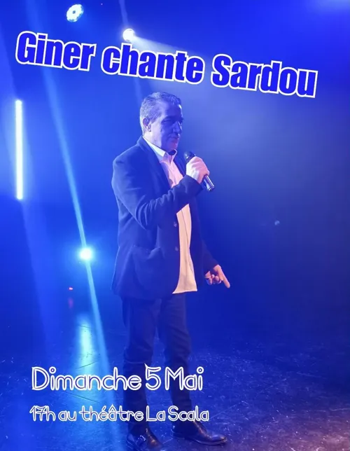 Affiche de Giner chante Sardou