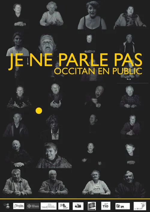 Affiche de Je ne parle pas occitan en public