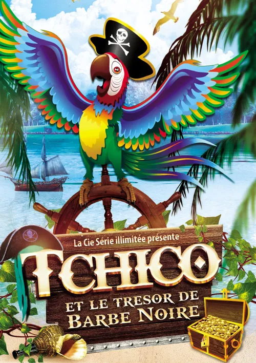 Affiche de Tchico et le trésor de barbe noire