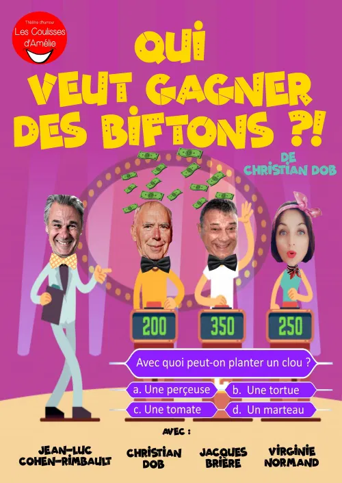 Affiche de Qui veut gagner des biftons ?