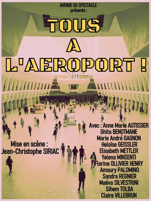 Affiche de Tous à l'aéroport !
