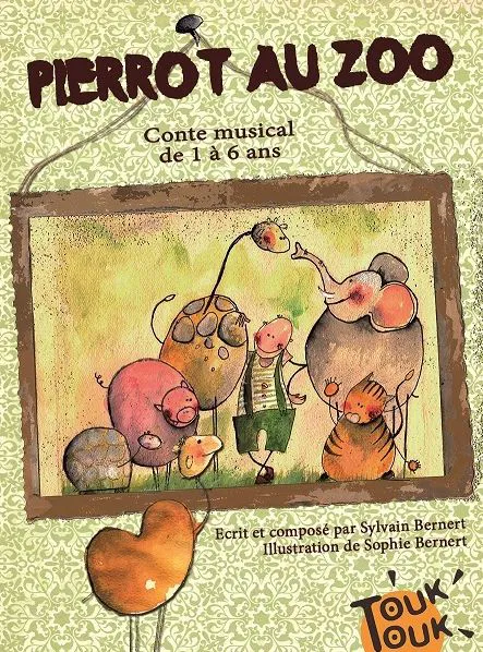 Affiche de Pierrot au zoo