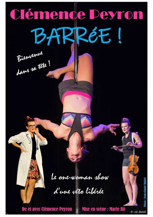Affiche de Clémence Peyron dans Bienvenue dans ma tête : barrée