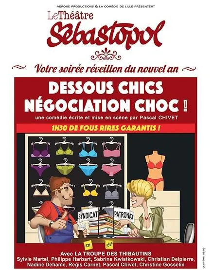 Affiche de Dessous chics, négociation choc !