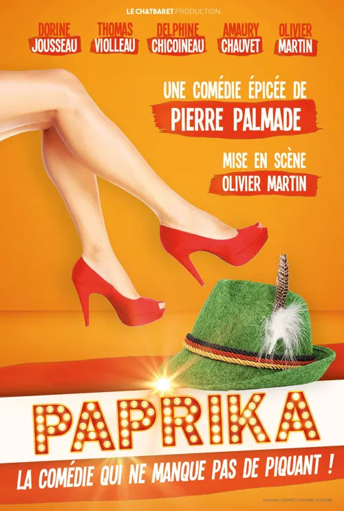 Affiche de Paprika | Festival Le Souffleur d'Arundel