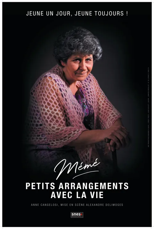 Affiche de Anne Cangelosi dans Mémé : Petits Arrangements avec la Vie