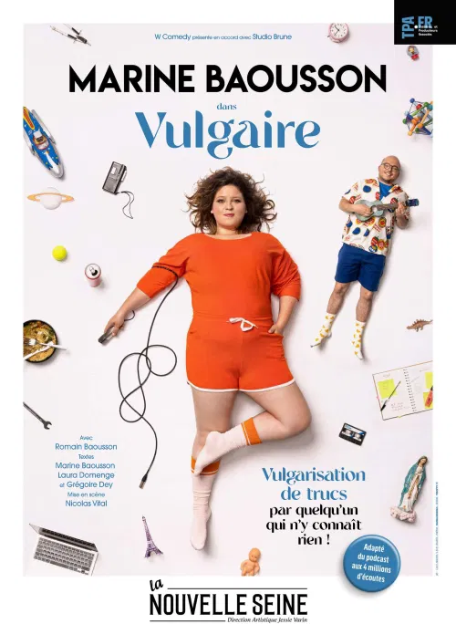 Affiche de Marine Baousson dans Vulgaire