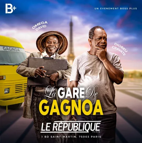 Affiche de La gare de Gagnoa