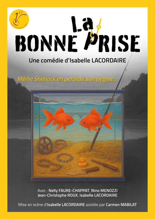 Affiche de La Bonne Prise : Même Sherlock en perdrait son flegme !