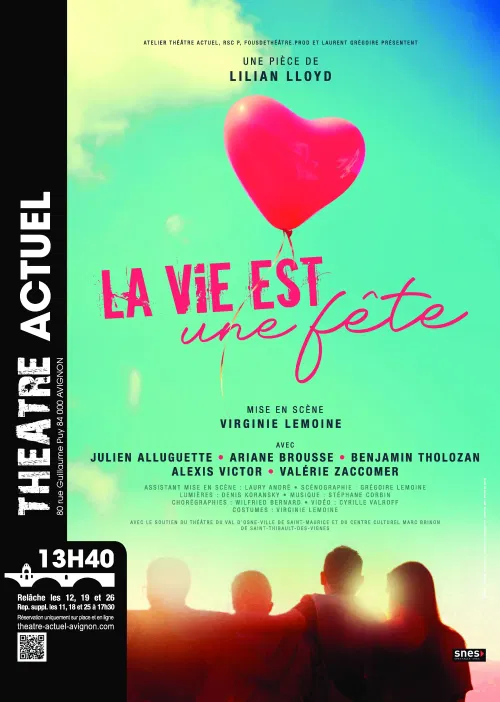 Affiche de La vie est une fête
