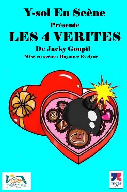 Affiche de Les 4 vérités de Jacky Goupil