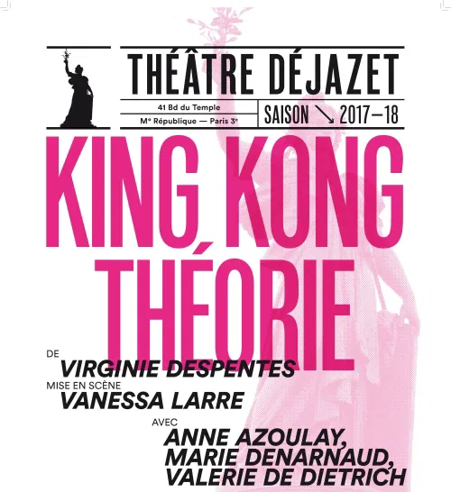 Affiche de King Kong Théorie