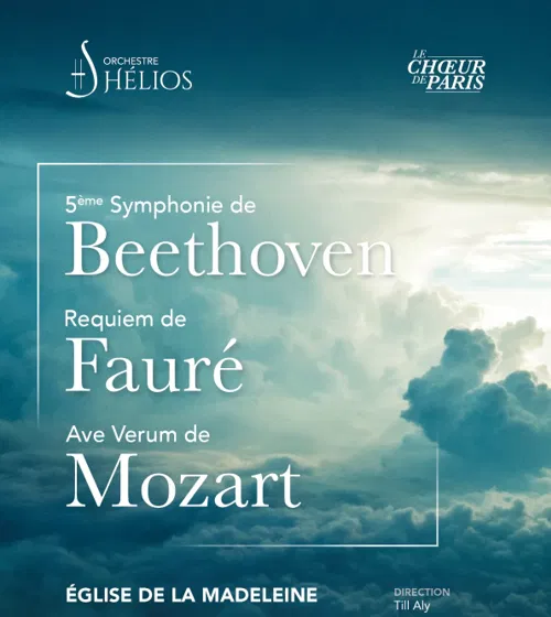 Affiche de 5eme Symphonie de Beethoven / Requiem de Fauré