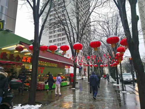 Chinatown aux couleurs du nouvel an chinois