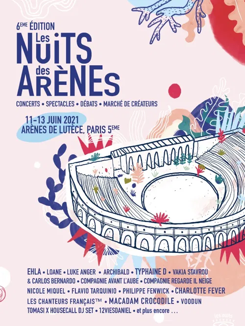Affiche de Festival Les Nuits des Arènes #6
