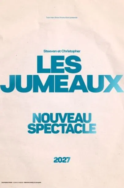 Affiche de Les Jumeaux | Nouveau spectacle