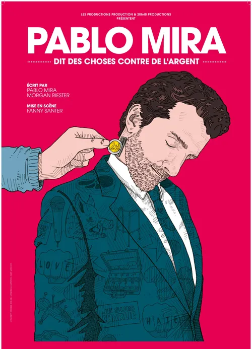Affiche de Pablo Mira dans Dit des choses contre de l'argent