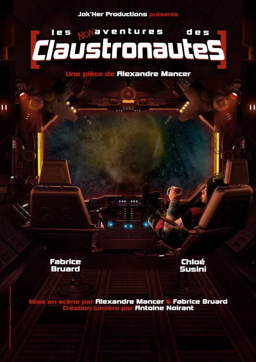 Affiche de Les non-aventures des claustronautes