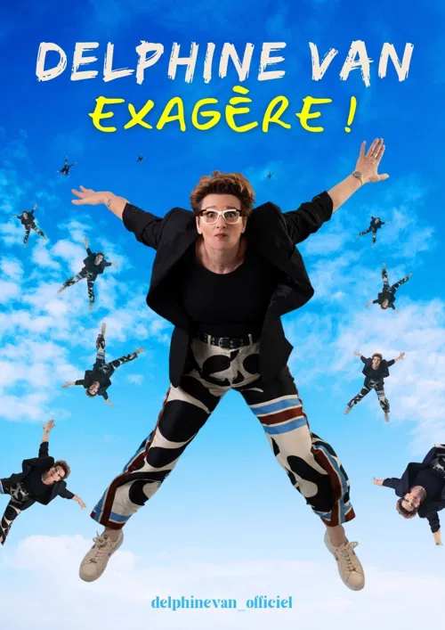 Affiche de Delphine Van exagère
