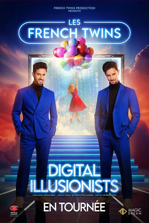 Affiche de Les French Twins dans Digital Illusionists