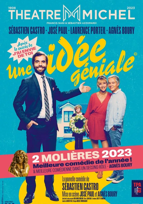 Affiche de Une idée géniale | avec Sébastien Castro