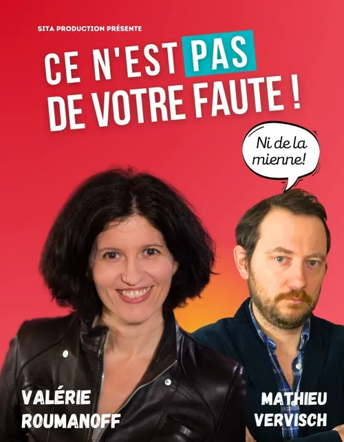 Affiche de Valérie Roumanoff dans Ce n'est pas de votre faute