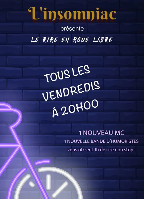 LE RIRE EN ROUE LIBRE