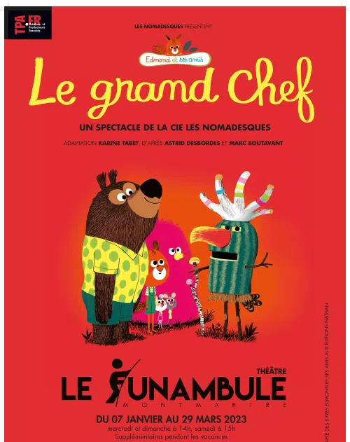 Affiche de Edmond et ses amis : Le grand chef