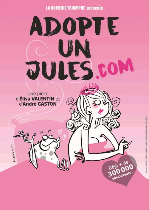 Affiche de Adopte un Jules.com