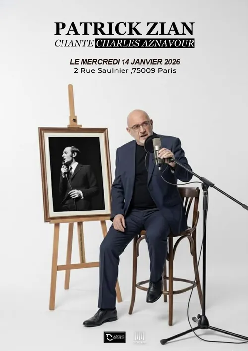 Affiche de Patrick Zian chante Aznavour