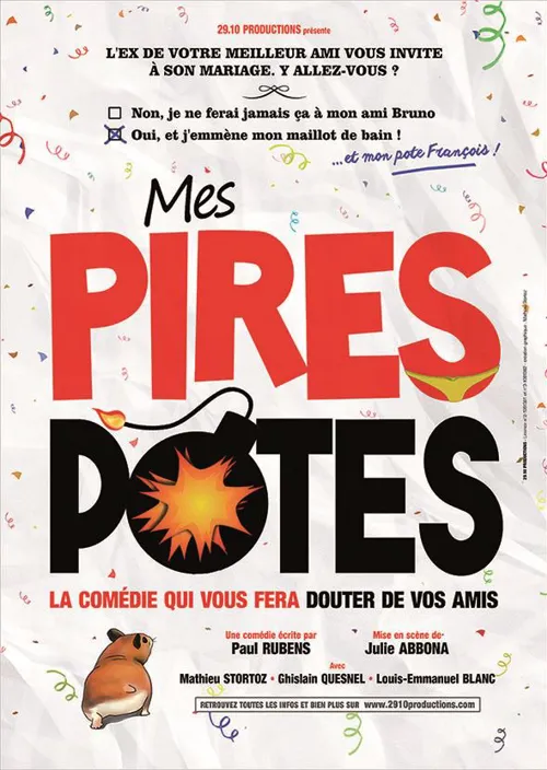 Affiche de Mes Pires Potes