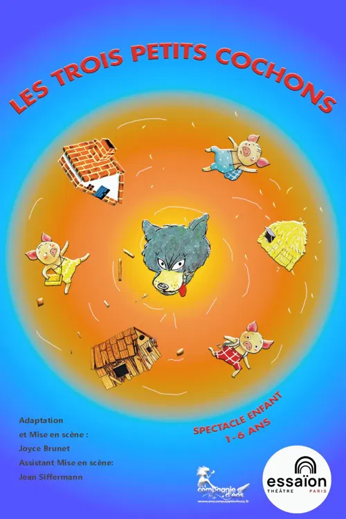 Affiche de Les trois petits cochons