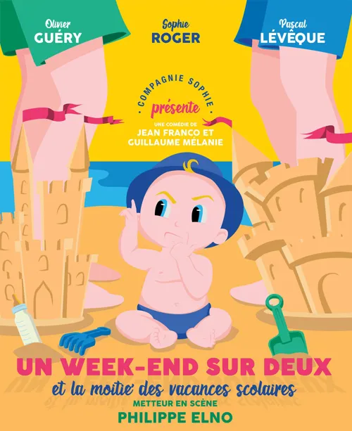Affiche de Un week-end sur deux et la moitié des vacances scolaires