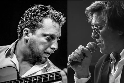 Affiche de Adrien Moignard Trio et Christophe Cravero / parrainé par Thomas Dutronc