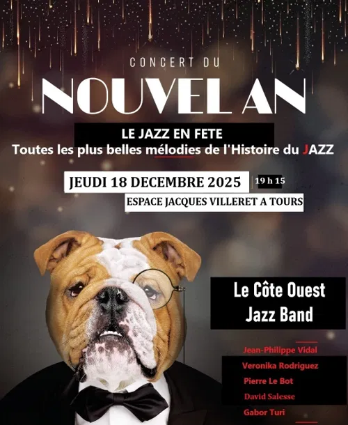 Affiche de Concert de fin d'année : Les plus belles mélodies de l'histoire du jazz
