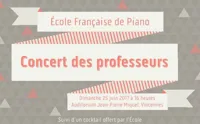 Concert des professeurs - 